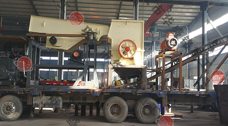 重錘式移動制砂機